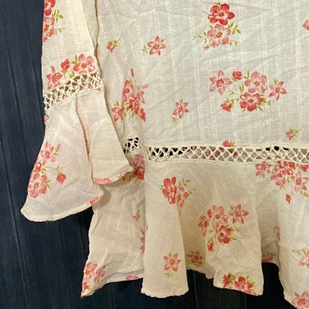 Denim & Supply Ralph Lauren Floral Bell-Sleeve Top - Picture 8 of 8